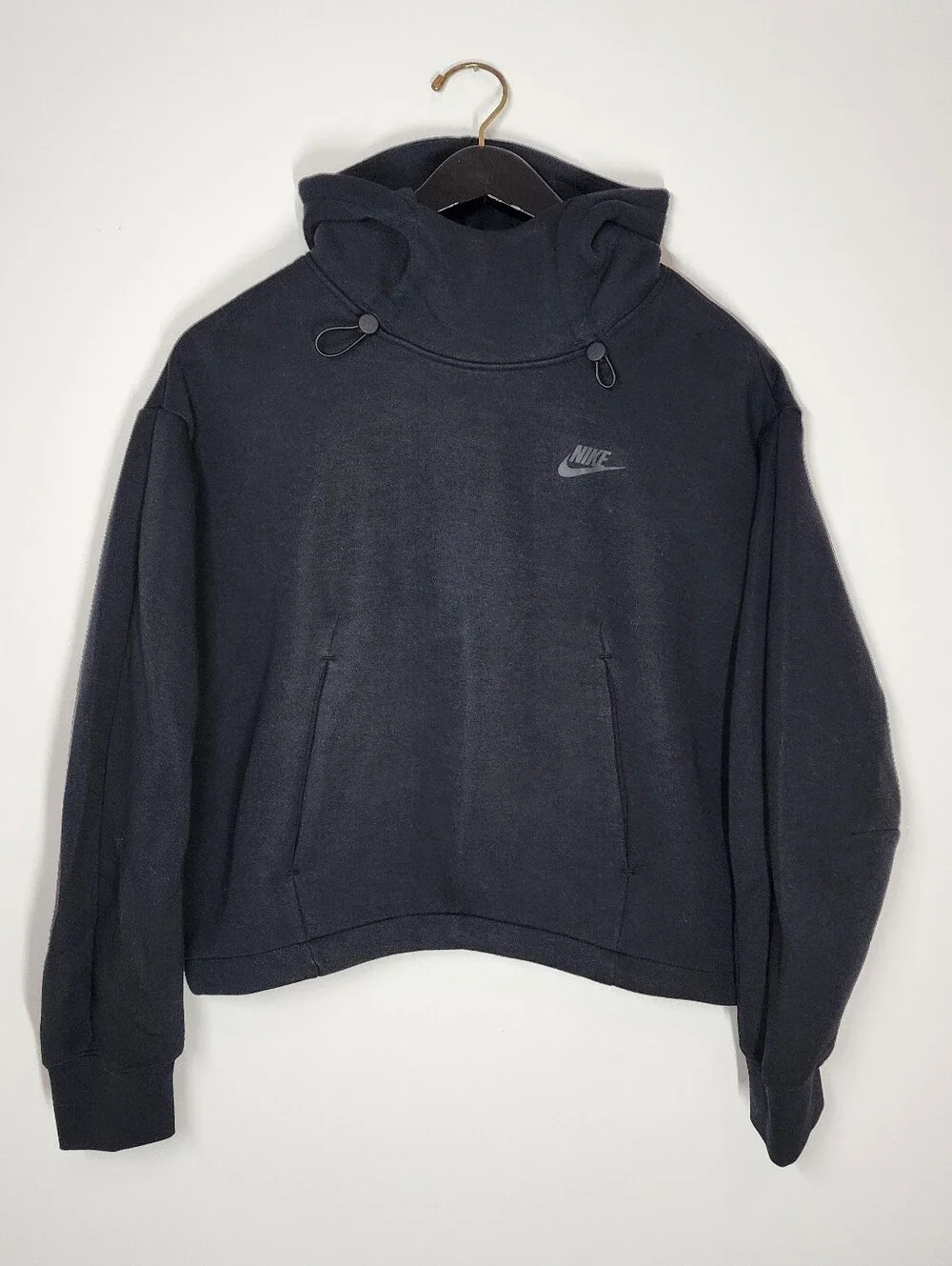 Nike Sportswear Tech Fleece Women's Oversized Hoodie Black Size S